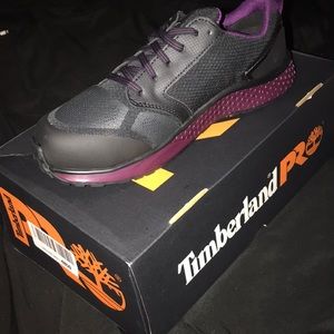 Timberlands work shoes